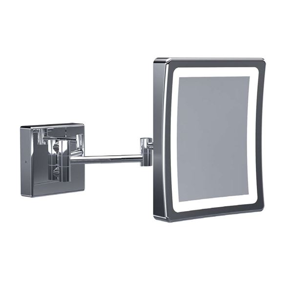 REMCRAFT/BACI SQUARE 5X LED MIRROR