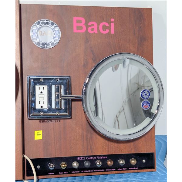 REMCRAFT/BACI LIT 3X HARD WIRED MIRROR W/