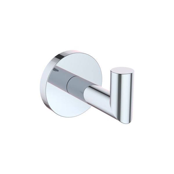 SEATTLE ROBE HOOK - 3 CHROME, 2 BRUSHED NICKEL, 1