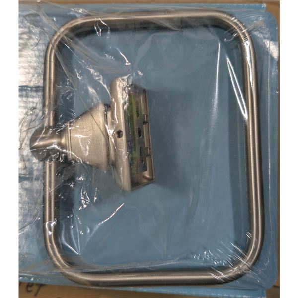 NEW GATCO PHILADELPHIA TOWEL RING SATIN NICKLE