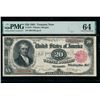 Image 1 : 1891 $20 Treasury Note PMG 64