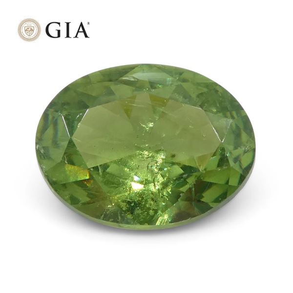 Stunning 1.91 Ct GIA Certified Natural Demantoid
