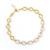 Plated 18KT Yellow Gold Diamond Bracelet