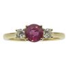 Image 1 : Dazzling 0.96 Ct GIA Certified Natural Ruby Ring