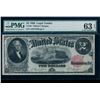 Image 1 : 1880 $2 Legal Tender Note PMG 63EPQ