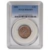 Image 1 : 1855 Braided Hair Half Cent PCGS MS63BN