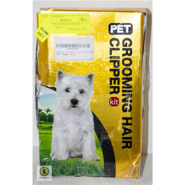 NEW LEGAND DOG CLIPPERS GROOMING KIT