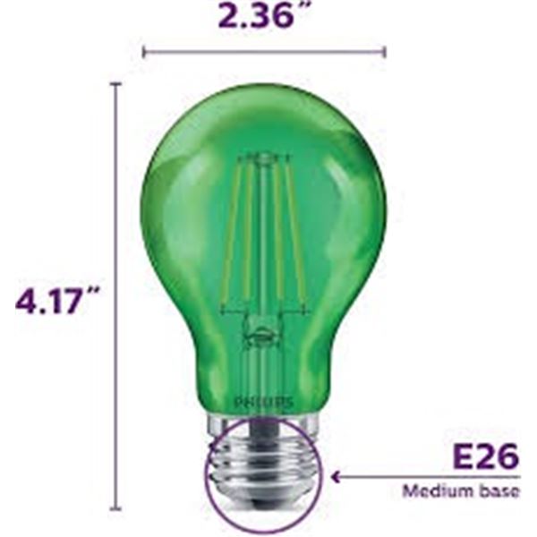 NEW PHILIPS OUTDOOR PARTY LED LIGHT GREEN