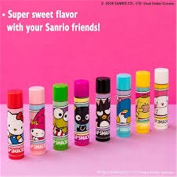 NEW 40G 10 LIP SMACKER HELLO KITTY CHAPSTICK