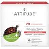 Image 1 : NEW 70 TABLETS WATER SOLUBLE ATTITUDE NATURAL CARE