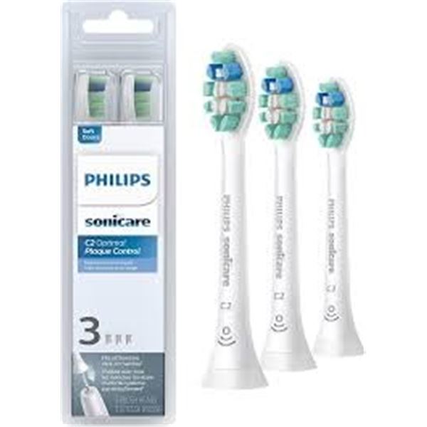 NEW 3 BRUSH HEADS PHILIPS SONICARE C2 OPTIMAL