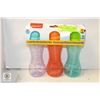 Image 1 : NEW 3 X 10OZ PLAYTEX SIPSTERS CUPS
