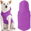 Image 1 : NEW GOOBY FLEECE VEST HOODIE LARGE PURPLE