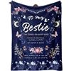 Image 1 : NEW 60 X 50" EOBIBIFUN BEST FRIENDS BLANKET