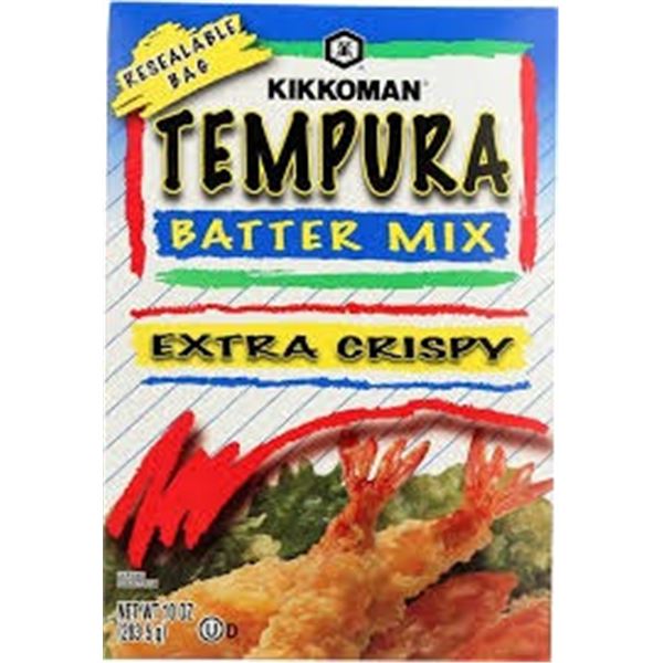 NEW 3 X 283G KIKKOMAN TEMPURA EXTRA CRISPY