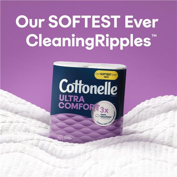 NEW 12 X 244 TOWELS COTTONELLE ULTRA COMFORT