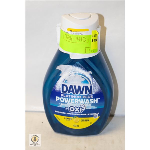 DAWN PLATINUM PLUS POWER WASH LEMON SCENT DISH