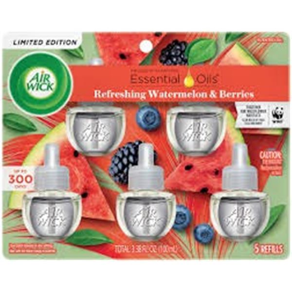 NEW REPACKED 100ML AIRWICK FRESH WATERMELON & BERR