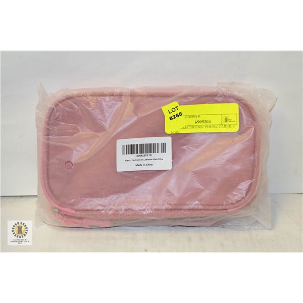 NEW ELECTRONIC PHONE CARRIER PINK