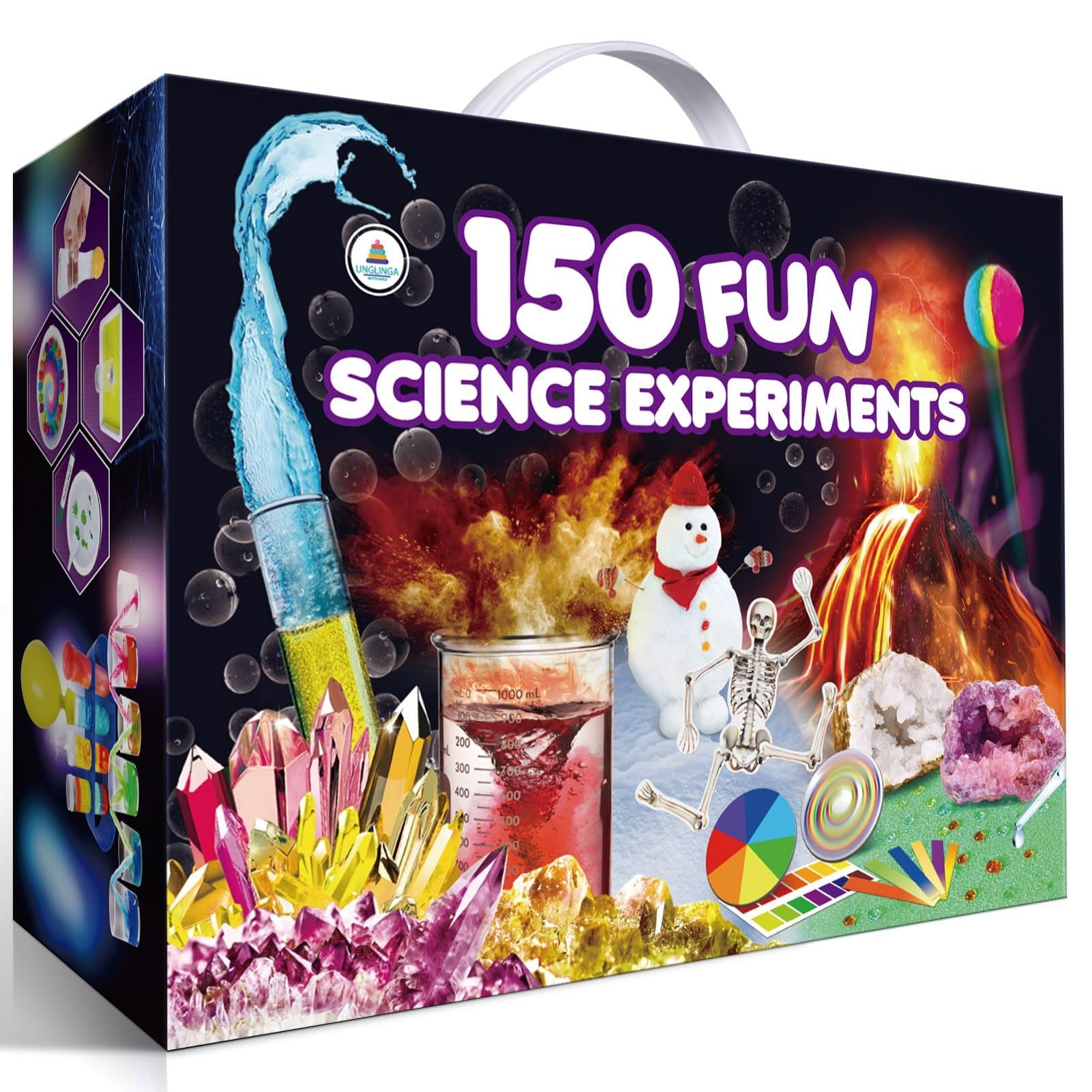 BRAND NEW 150 FUN SCIENCE EXPERIMENTS