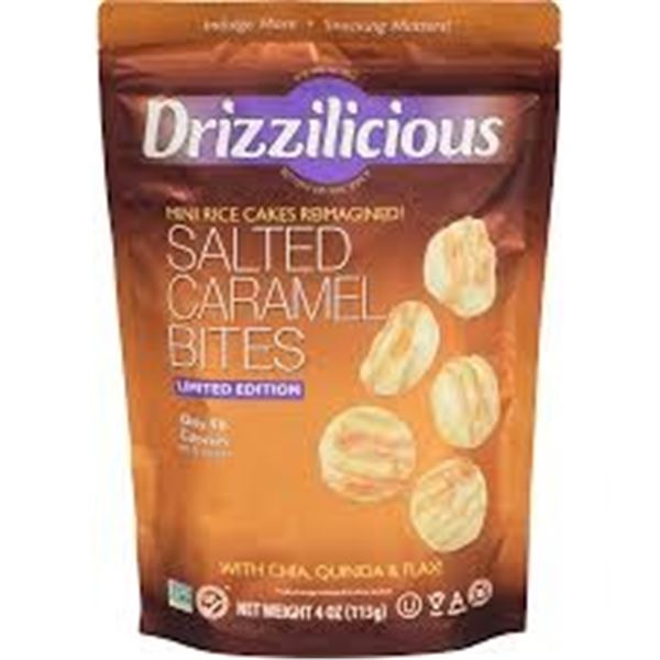NEW 12 X 21G DRIZZILICIOUS SALTED CARAMEL BITES