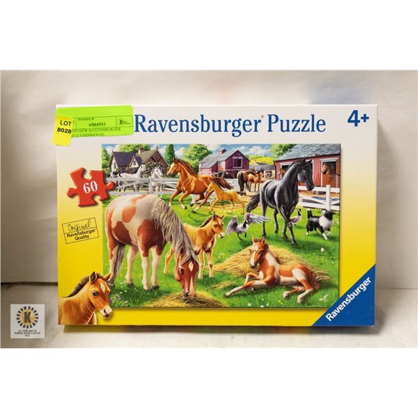BRAND NEW RAVENSBURGER PUZZLE FARMHOUSE