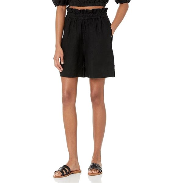 NEW THE DROP MEDIUM PRIYA SHORT BLACK