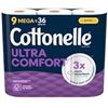 Image 1 : NEW 9 X 244 SHEETS COTTONELLE ULTRA COMFORT