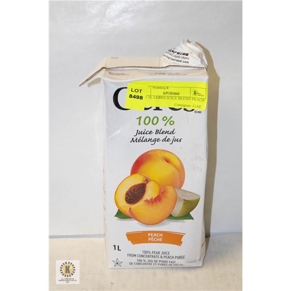 NEW 1L CERES JUICE BLEND PEACH