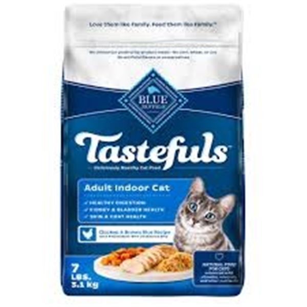 NEW 7LB BLUE BUFFALO TASTEFULS ADULT INDOOR CAT