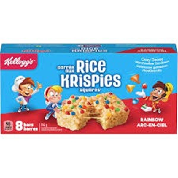 NEW 176G  RICE KRISPIES RAINBOW