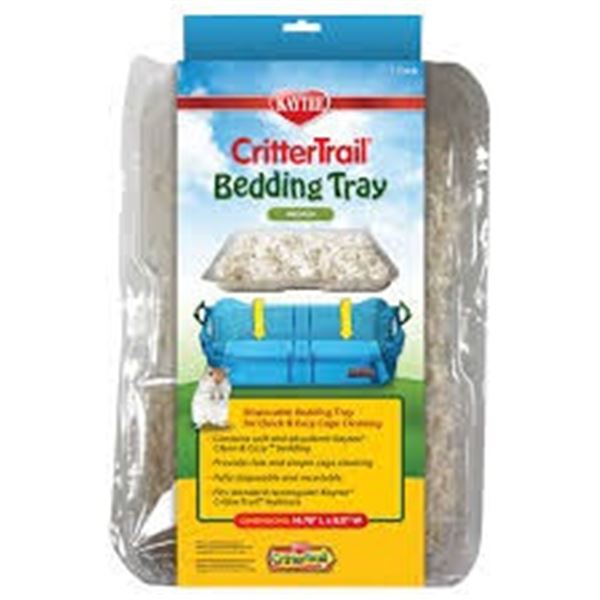 NEW KAYTEE CRITTER TRAIL BEDDING TRAY MEDIUM