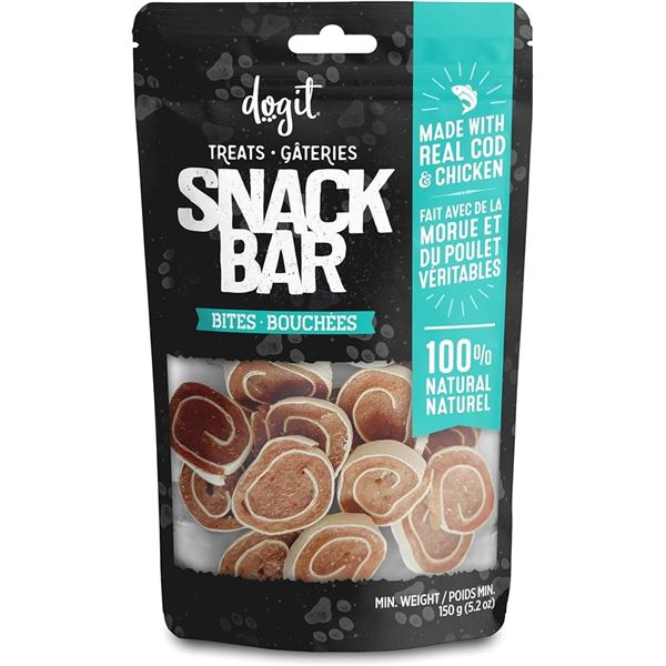 NEW 150G DOGIT SNACK BAR BITES