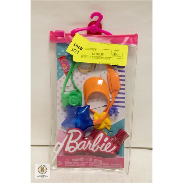 NEW BARBIE FASHION FITS