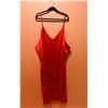 Image 1 : NEW THE DROP ANA SLIP DRESS RED LARGE