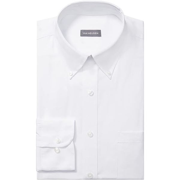 NEW VAN HEUSEN REGULAR FIT 3XL WHITE SHIRT