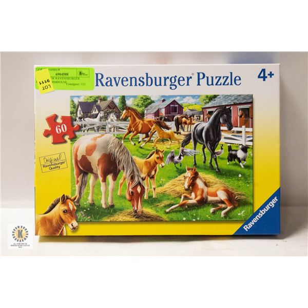 BRAND NEW RAVENSBURGER PUZZLE FARMHOUSE