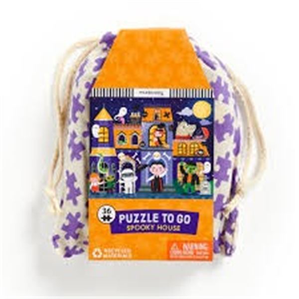 NEW MUDPUPPY 36 PUZZLE TO GO SPOOKY HOUSE