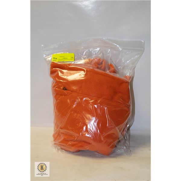 NEW AMAZON ESSENTIALS SMALL ORANGE HOODIE
