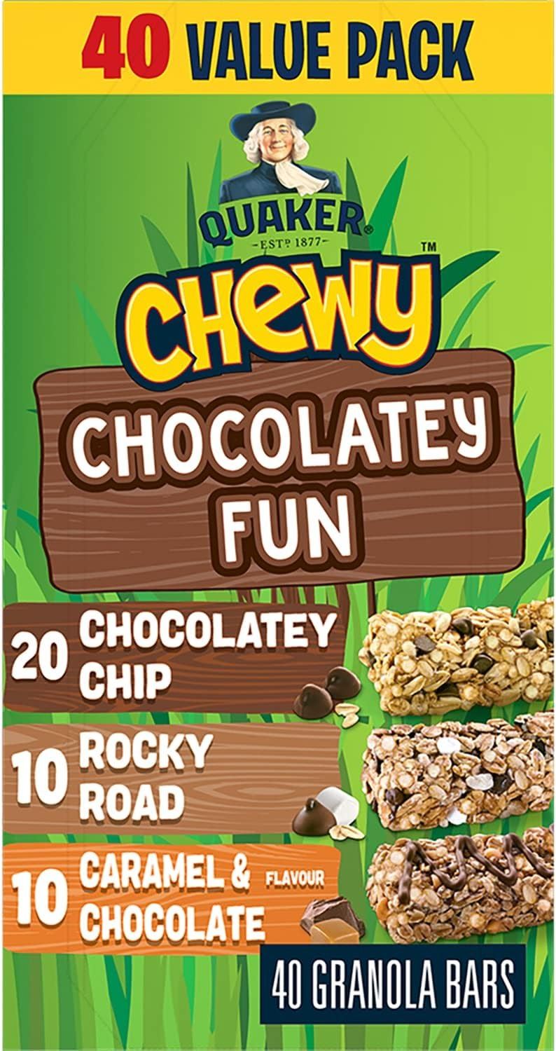 Quaker Fun NEW 960G QUAKER CHEWY CHOCOLATEY FUN