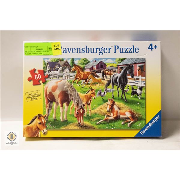 BRAND NEW RAVENSBURGER PUZZLE FARMHOUSE