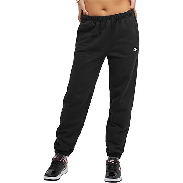 NEW CHAMPION SMALL SWEATPANTS BLACK