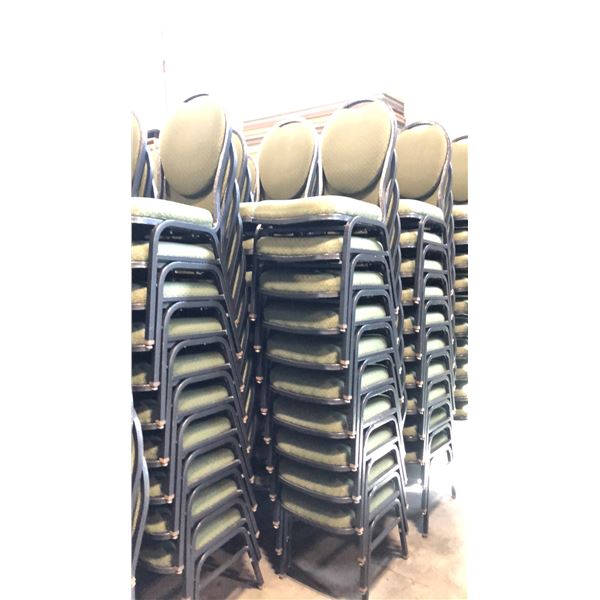 10 COMMERCIAL GRADE STACKABLE BANQUET / EVENT CHAIRS
