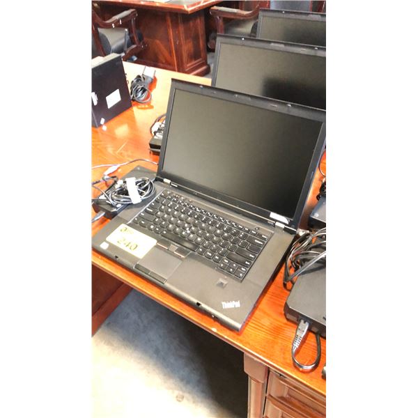 LENOVO THINKPAD W530,  15.6-INCH BUSINESS LAPTOP, NO HDD, W/ POWER SUPPLY