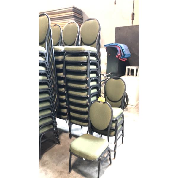 14 COMMERCIAL GRADE STACKABLE BANQUET / EVENT CHAIRS