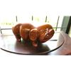 Image 1 : WOODEN PIG 6"H