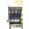 Image 1 : 4 BAYS OF HALF HEIGHT LOCKERS