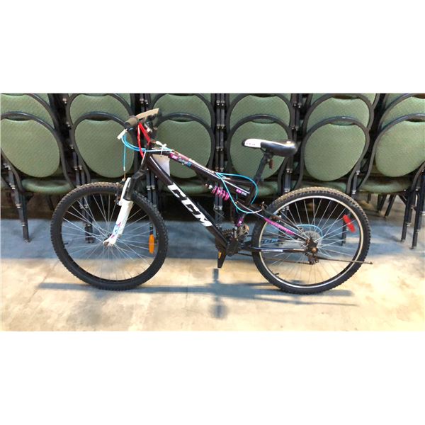 BLACK CCM SAILAGE DS 21-SPEED FRONT SUSPENSION MOUNTAIN BIKE