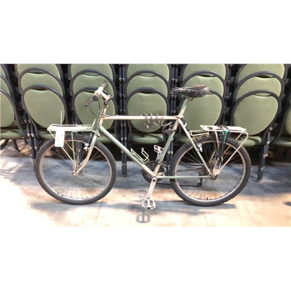 BEIGE DUAL RACK 16-SPEED MOUNTAIN BIKE