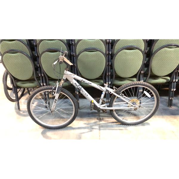 GREY NORCO INJECTOR 18-SPEED FRONT SUSPENSION KIDS MOUNTAIN BIKE